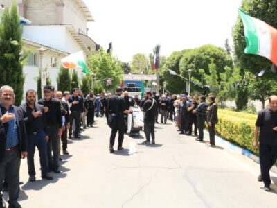 برگزاری مراسم دسته عزاداری دانشگاهیان