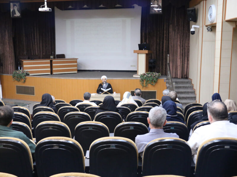 برگزاری چهارمین جلسه تفسیر سوره ممتحنه در بیمارستان کودکان مفید